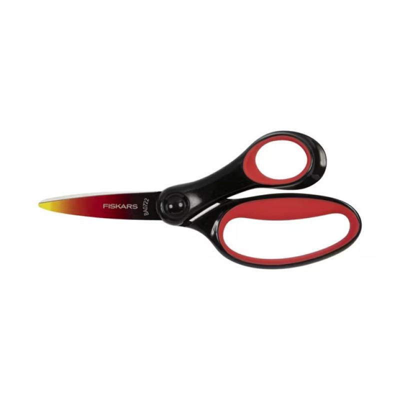 Fiskars Große Kinderschere 15cm Ombre Rot 8+